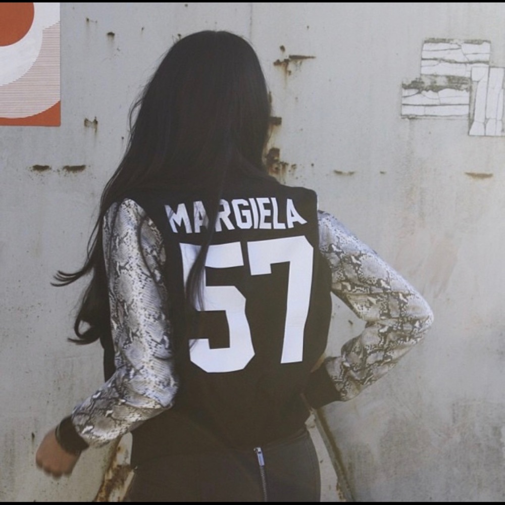 Margiela 57 graphic jacket. Size small